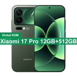 CN Global ROM Xiaomi 17 Pro 256GB/512GB 6.3” 1.5k AMOLED Screen Snapdragon 8 Elite Gen 5 50MP+50MP Camera 100W 6300mAh Battery