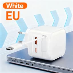 90w GaN Charger 30wUSB+Type-C 30w +30wType-C Retractable Wire Fast Charging Phone Adapter For iPhone 15-17 Xiaomi Samsung Huawei