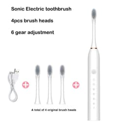 Electric Toothbrush For Teeth Brushes Vibration Dental Tooth Cleaner USB Rechargeable Sonic Electric Toothbrush Tooth Brush