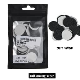 20/25/35MM Replaceable Sandpaper Disc for Foot Dead Skin Calluse Remove Foot Salon Cuticle Files Electric Rotating Pedicure Tool