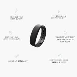 LED Digital Alarm Clock Watch Adjustable Snooze-proof Alarm Bracelet with Running Pedometer Waterproof Vibrating Alarm