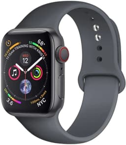 Strap For Apple Watch band 45mm 44mm 41mm 42mm 40mm 49mm 38mm Silicone correa bracelet iWatch series 9 8 5 4 3 8 6 SE 7 Ultra