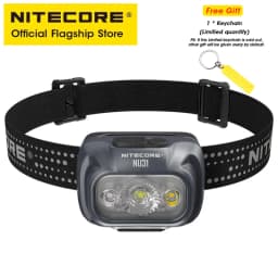 NITECORE NU31 USB-C Rechargeable Headlamp 550 Lumen Trail Running Fishing Trekking Headlight Work Light, Built in Li-ion Battery