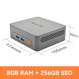 MLLSE M3 Pro Mini Pc Intel Core I5-4310U Processor 8GB DDR3 RAM 128GB M.2 SSD Wi-Fi 5 BT 4.2 Windows 11Pro Mini Desktop Computer