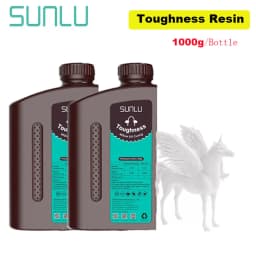 SUNLU 2KG Nylon-Like/ Toughness / High Temperature 3D Resin 405nm UV Resin For Most SLA/DLP/LCD 3D Printer Material UV Sensitiv