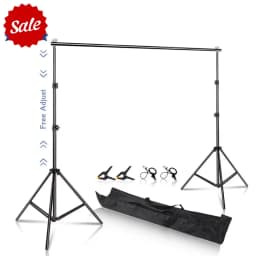 2X2M 2X3M 2.6X3M Background Support System Photography Backdrops Stand Photo Studio Kit Chromakey Green Screen Frame