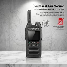 Global ZELLO Walkie Talkie Network 5000KM 3G 4G Radio WiFi 100KM Bluetooth GPS