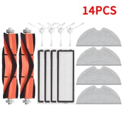For Xiaomi Mijia 1C 1T Mi Robot Vacuum Mop Dreame F9 Hepa Filter Main Side Brush Mop Cloth Robotic Vacuum Cleaner Accessories