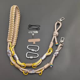 Hand-braided Adjustable Repalcement Bag Strap Multi-purpose Anti-lost Camera Phone Lanyard Crossbody Shoulder Strap Accessories