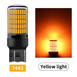 2pcs High Power Car LED Light Glass 4014SMD Canbus 1156 P21W PY21W 1157 P21/5W 7440 W21/5W W21W Turn Signal Lamp Tail Indicator