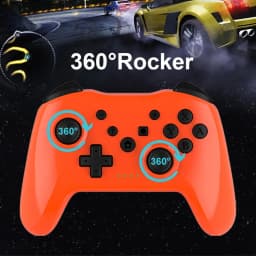 GAMINJA New Wireless Controller No Latency Bluetooth Gamepad PC Joystick For Nintendo Switch Game Console PS3 TV Box PC