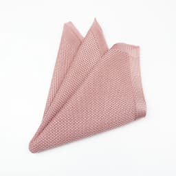 2025 Winter Design Mens Knitted Pocket Square Khaki White Solid Color Handkerchief Wedding Groom Suit Accessories Daily Hanky