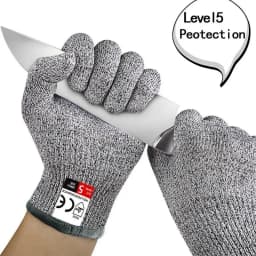 HPPE Level 5 Safety Anti Cut Resistant Gloves High-strength Industry Kitchen Anti-Scratch Anti-cut Glass Cutting Multi-Purpose