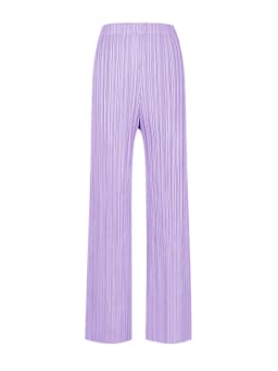 Spring Summer Autumn Women's Casual Elegant Miyake Designer Classical Loose Straight Pleated Pants High Waist Trousers In Stock