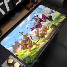 Mouse Pad Gamer Arcane Desk Mat Large Mousepad Gamer Accessories PC Computer Keyboard Deskmat League of Legends Jinx Rubber Mat