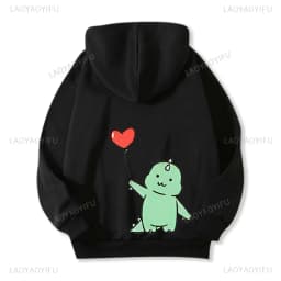 Dinosaur Matching Brands Couple Sweatshirt Mr Mrs Pocket Print Hoody Casual Matching Newlywed Thermal Hoodie Y2k Fashion Hoodies
