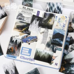 30 Pcs Kawaii Paper Sticker Set Deep Forest Self-adhesive Stationery Stickers For Arts Craft Diy Scrapbooking Diary Album Planne