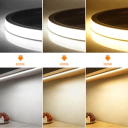 Smart PIR Motion Sensor USB 5V COB Neon Strip Light Pure Silicone Tube 320LEDs/M High Bright Delay Time Adjustable Waterproof