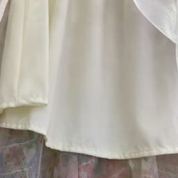 New In Flower Print Irregular Mesh Floral Mesh Long Skirt Women 2025 Spring French Elegant Style A-line Tulle Skirts