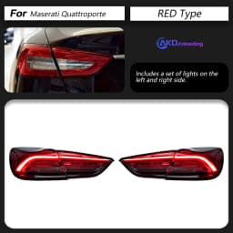 Car Lights for Maserati quattroporte LED Tail Light 2013-2017 Rear Stop Lamp Brake Signal DRL Reverse Automotive Accessories