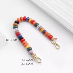 HAVREDELUXE Beaded Decorative Chain For Longchamp Mini Bags Into Colorful Handheld Non Destructive Modification shoulder Straps