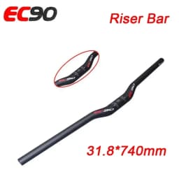 EC90 Full Carbon  Mtb Handlebar 25.4mm 31.8mm Bike Handlebar Carbon Fiber Bicycle Handle Bar 660/680/700/720/740/760mm Riser Bar