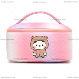 Yier Bear Panda Makeup Bag Bubu Dudu Waterproof Cosmetic Bags Tourist Portable Toiletries Bag Women Cosmetics Storage Pouch Gift