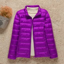 Down Parka Plue Size Women Ultra-light Thin Down Jacket All season Slim Short Hooded Warm White Duck Down Coat Women's Outerwear