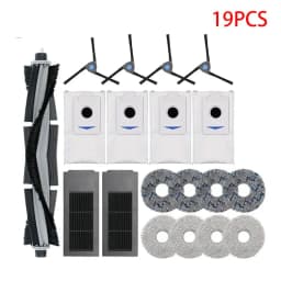 Ecovacs Deebot X2 Omni/X2 Pro Robot Vacuum Cleaner Accessories Dust Bag Hepa Filter Main Brush Mop Holder Dustbin Parts