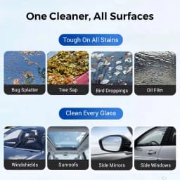 100g Car Windshield Glass Rain Repellent Glass Windshield Cleaner Anti Fog Anti-rain Car Oil Film Removal Hydrophobic Cleaner