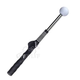 Rhythm Click Sound Telescopic Warm Up Golf Swing Trainer Correcting Gesturer Training Aid for Tempo Grip Strength Practice Stick