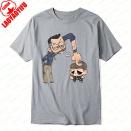 The Pitt Graphic Tee Funny Doctor Character Design Casual Tops Classics Portrait Slim Tshirt Trend Cute Kawaii Clothes for Women