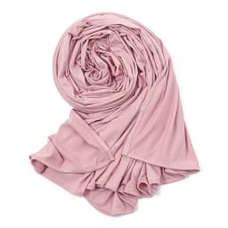 Easy To Wear Jersey Hijab Scarf Solid Color Modal Slit Instant Hijab Thin Breathable Soft Sunscreen Pullover Head Wrap For Women