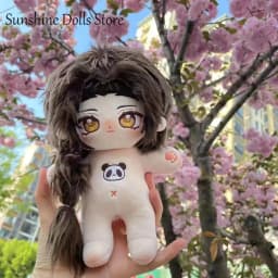 Anime Role Attribute Ivan Braginsky Handsome Plush Doll Cotton Stuffed Nude Body Dress Up Clothes Plushies Figures Toys 20cm