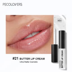 1PC Waterproof Liquid Lipstick 21 Color Vitamin E Makeup Sets Lip Glosses Lip Plumpers