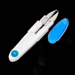 1pc Needlework Safety Stainless Steel Scissors Small Scissors Cutting Beaded Cord for Bracelet Necklace Jewelry Making Tools