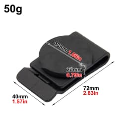 Magnetic Suction Belt Clip Tool Holster Non-Slip Heavy-Duty Magnetic For Wrench Screwdrivers Adjustable Belt Buckle Tool Clip