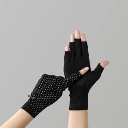 Ladies Summer Thin Fingerless Half-finger Riding Driving Non-slip Touch Screen Anti-ultraviolet Sunscreen Gloves Women