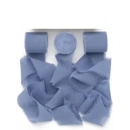 5 Meters Hand Torn Edge Chiffon Ribbon Wedding Hold Flower Tassel Ribbon Bow Decoration Snow Silk Fabric Strip