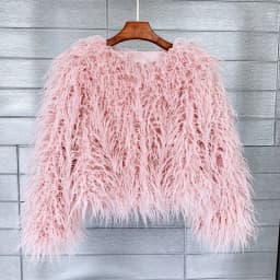 DEAT Fur Imitation Fur Coat Korean Version Pure Color Beach Wool Women's Short Coat Straight 2026 Winter Wram Jackets 11A06487