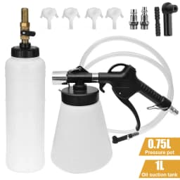 1L 0.75L/3L Car Brake Bleeder Hydraulic Pumping Fluid Pump Kit Oil Change Purge Tank Tubes Repair Tool