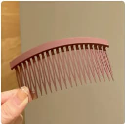 Solod Color Plastic Side Hair Twist Comb French Twist Comb for Women 20 Teeth Fine Hair Clips Fashion Hair Accessories Wholesale