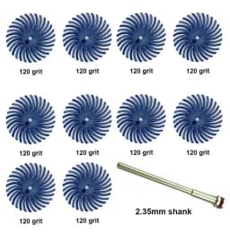 9Pcs Radial Bristle Disc Kit Abrasive Brush Elastic Detail Polishing Abrasive Wheel for dremel Rotary Tool Accessories