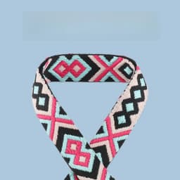 2 Meters 38mm Meetee Polyester Jacquard Webbing Backpack Strap Tape Belt Clothes Binding Tape Sewing Accessories