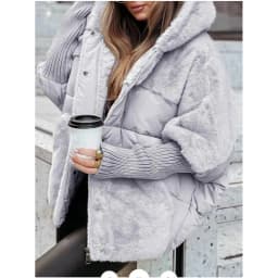 Autumn Winter Women Hooded Patchwork Warm Cotton Coat 2025 New Women Cotton Padded Jacket Oversize Outerwear Women Parka Coat