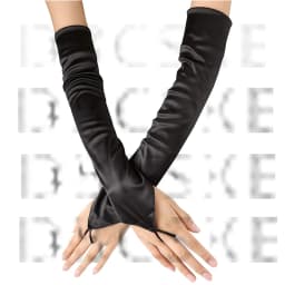 Female Banquet Get Caught Up Knuckle Ultra-thin Long Full Finger Sunscreen Touch Screen Driving Gloves Anti-UV Cycling Mitten K3