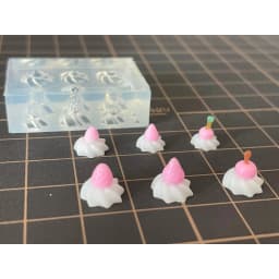 Strawberry Shaped Fondant Chocolate Molds Cake Decorating Baking Tool Handmade Soap Pastries Molds DIYs Ornament
