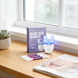 Oralhoe Teeth Care Set Oral Hygiene Remove Stains Dental Blue Light No Sensitivity For Travel Beauty Teeths Bleach Clean Gel Kit