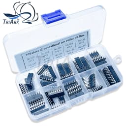 50PCS/Set Integrated Circuit DIP IC Combination KIT 74LS00 74LS02 74LS04 74LS08 74LS32 74LS47 74LS86 74LS90 74LS138 74LS245 Chip