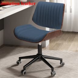 Italian Solid Wood Computer Chair, Light Luxury Office Chair, Desk Chair, Genuine Leather Material, High Quality, Designer Style
